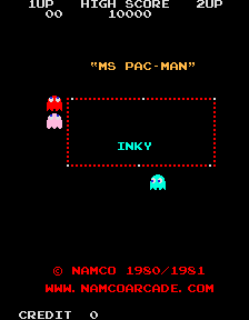 Play <b>Ms. Pac-Man+Galaga - 20th Anniversary Class of 1981 (V1.08)</b> Online